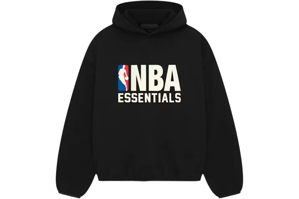 Fear of God Essentials NBA Hoodie Black