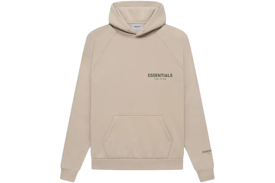 Fear of God Essentials Core Collection Pullover Hoodie String/Tan