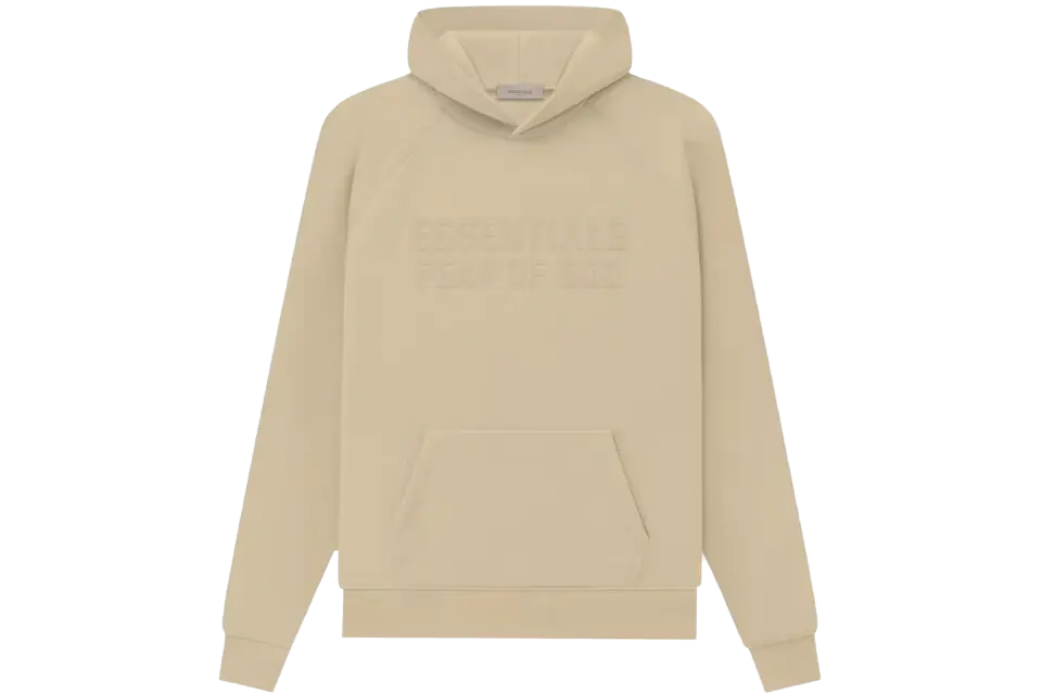 Fear of God Essentials Hoodie Sand