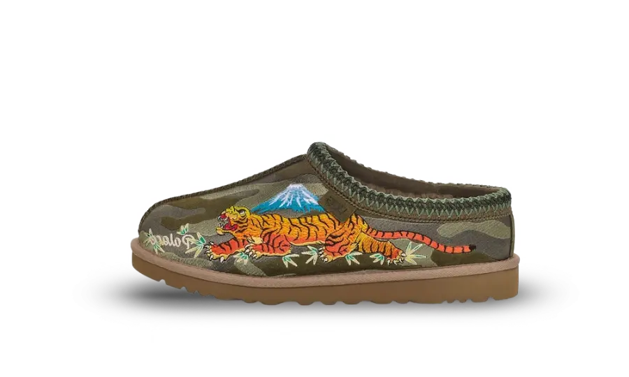 UGG Tasman Slipper Palace Burnt Olive Camo