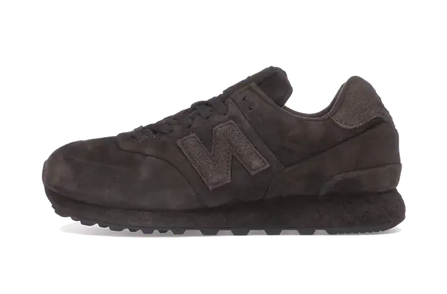 New Balance 574 Legacy Stone Island Ghost Dark Brown