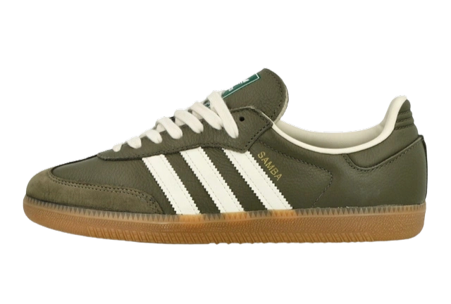 adidas Samba OG Medium Raw Khaki Gum