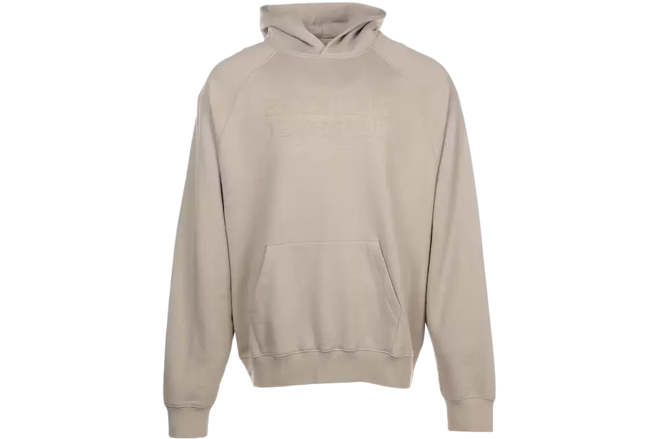 Fear of God Essentials Hoodie Smoke