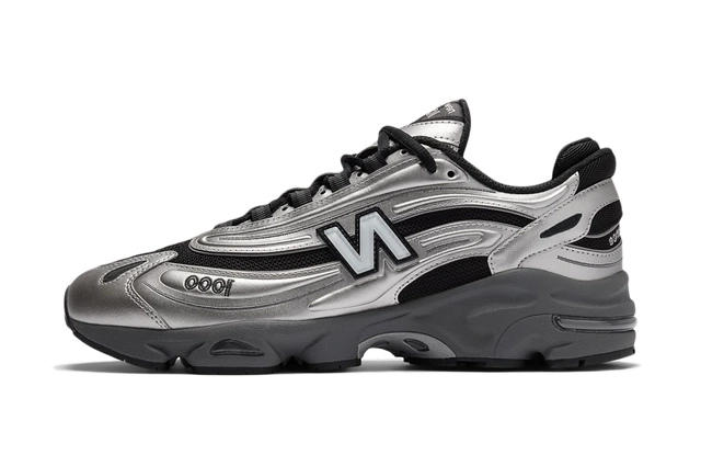 New Balance 1000 Black Silver Metallic