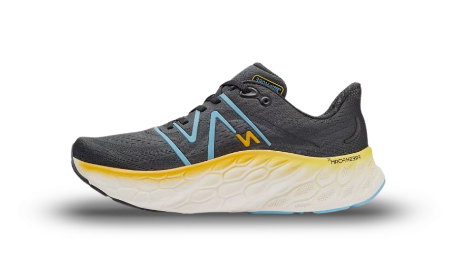 New Balance Fresh Foam X More v4 Black Coastal Blue 