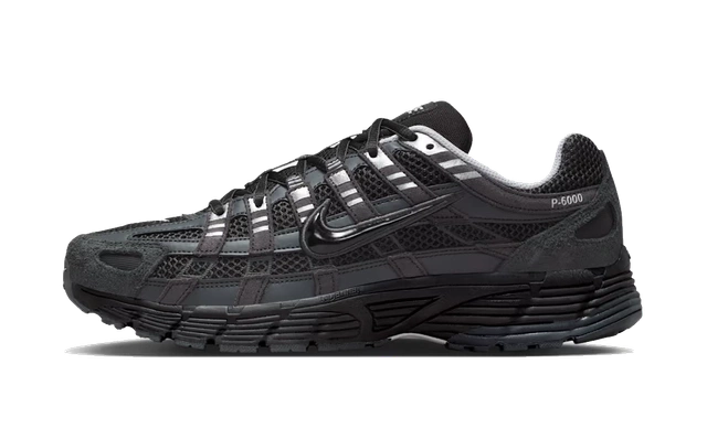 Nike P-6000 Suede Anthracite Metallic Silver
