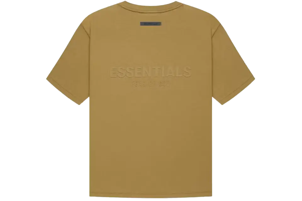 Fear of God Essentials T-shirt Amber - Image 1