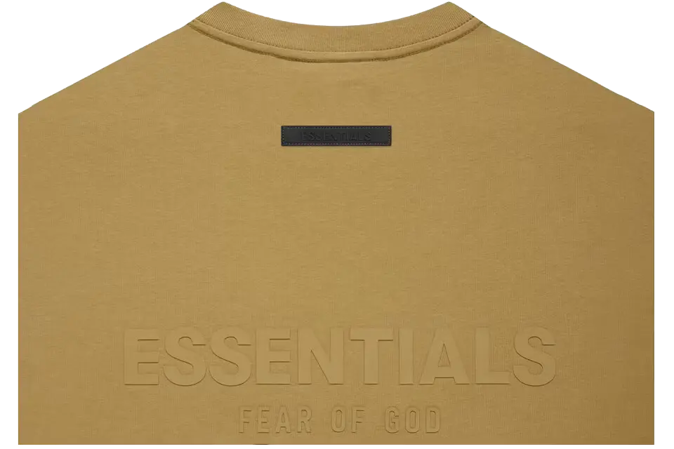Fear of God Essentials T-shirt Amber - Image 2
