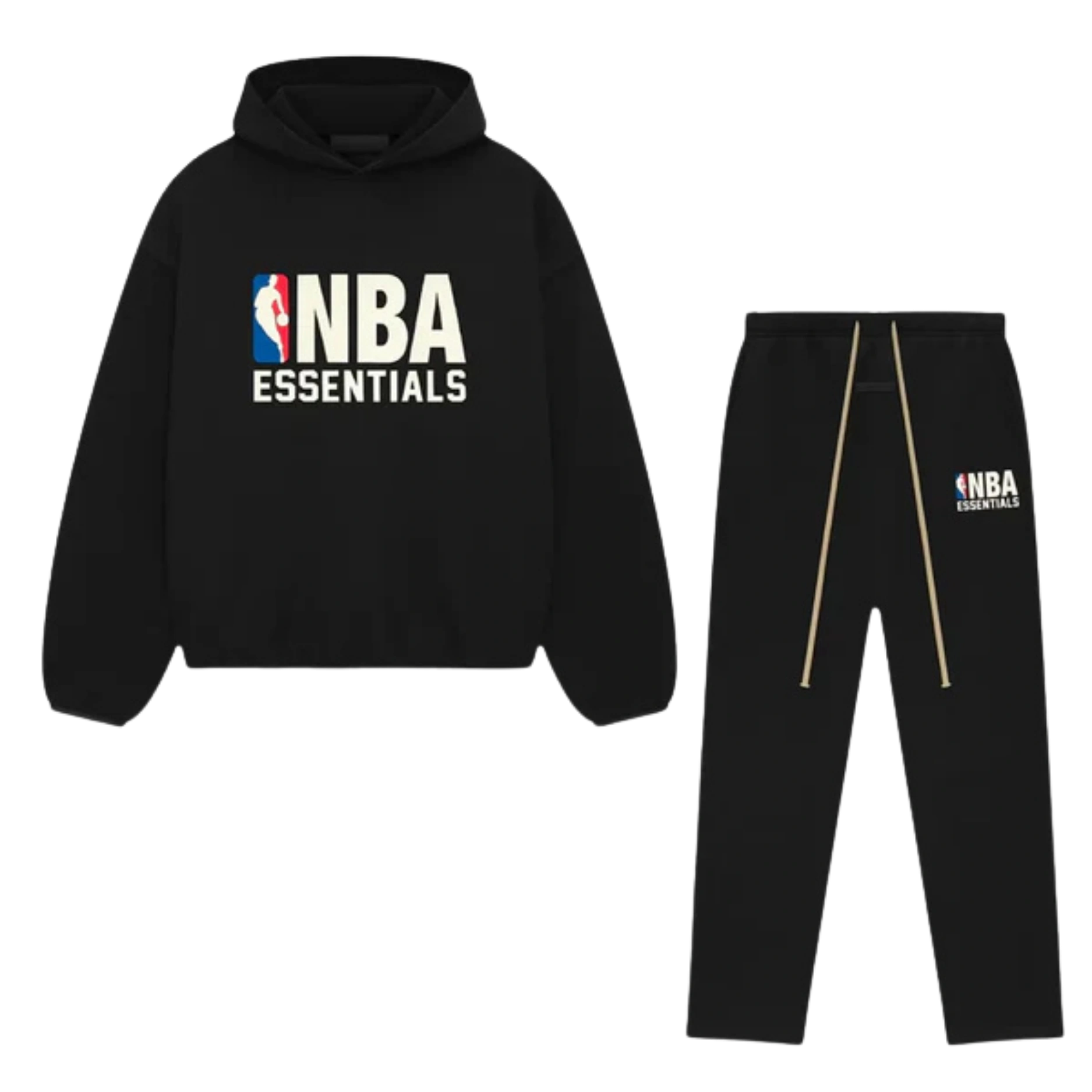 Fear of God Essentials NBA Black Grey Full set - Fear Of God