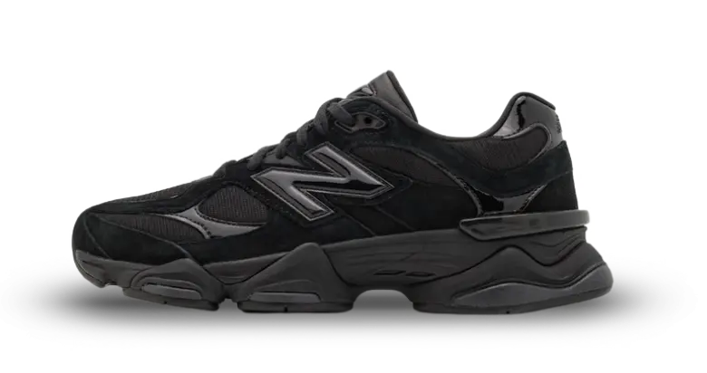 New Balance 9060 Triple Black Patent