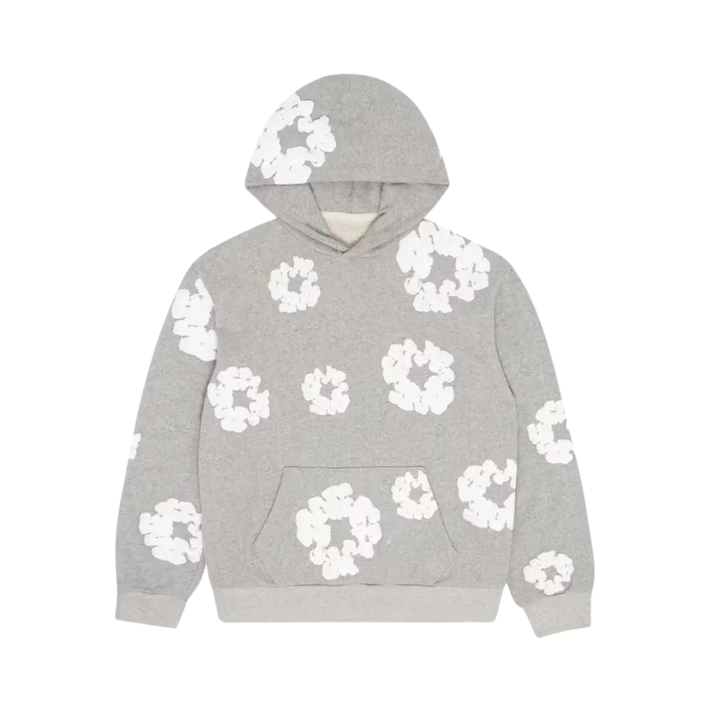 Denim Tears The Cotton Wreath Hoodie Grey