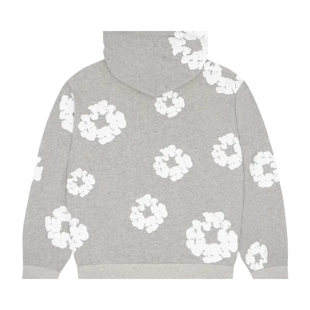 Denim Tears The Cotton Wreath Hoodie Grey - Image 1