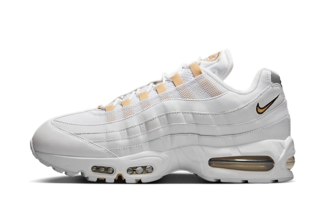 Nike Air Max 95 OG Big Bubble White Team Gold