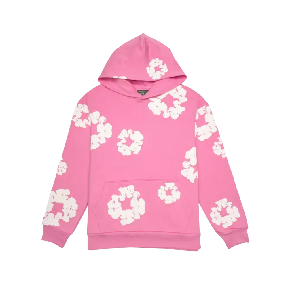 Denim Tears The Cotton Wreath Hoodie Pink