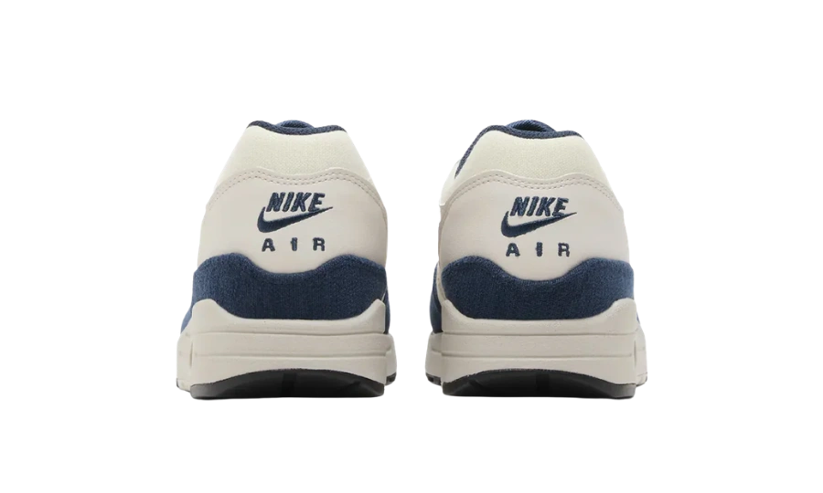 Nike Air Max 1 Coconut Milk Burgundy Crush Navy - Image 2