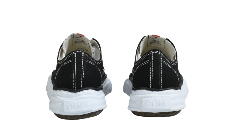 Maison Mihara Yasuhiro Peterson OG Sole Canvas Low Black - Image 2