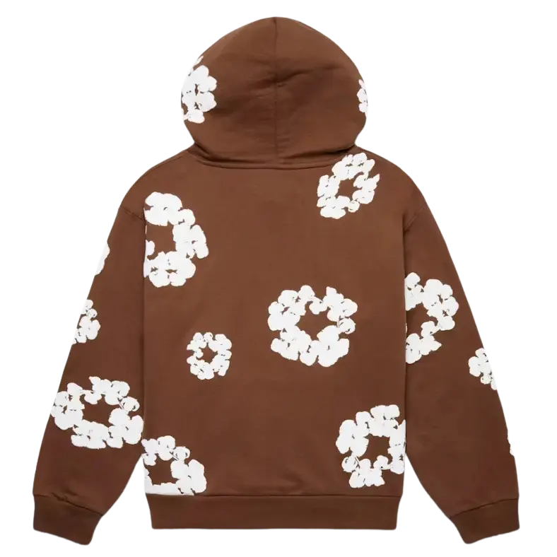 Denim Tears The Cotton Wreath Hoodie Brown - Image 1