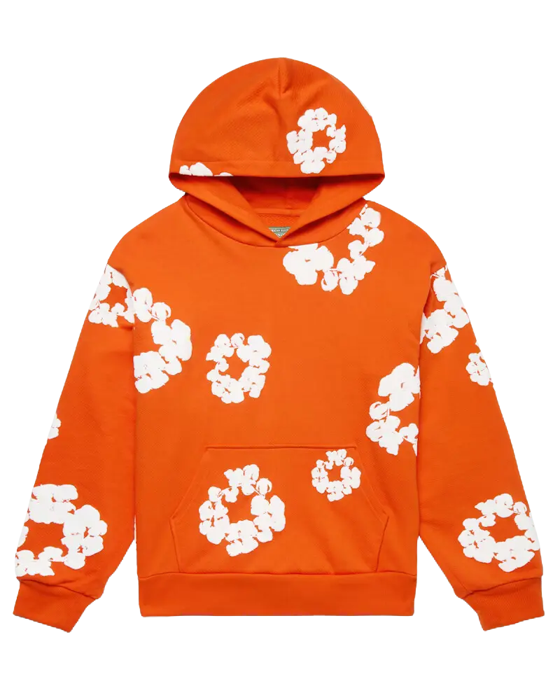 Denim Tears The Cotton Wreath Hoodie Orange
