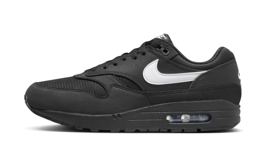 Nike Air Max 1 Black White Swoosh