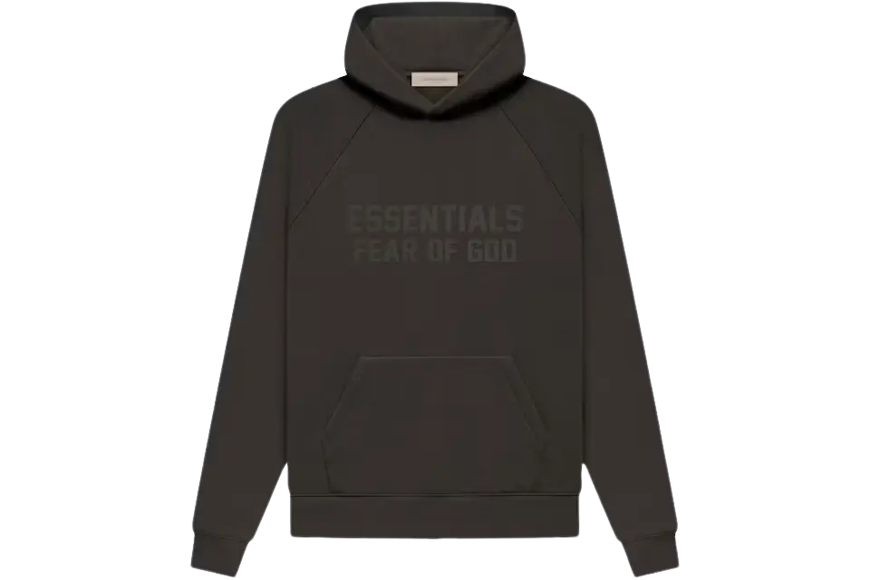 Fear of God Essentials Hoodie Off Black