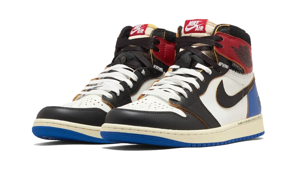 Jordan 1 Retro High OG SP Fragment x Union LA Varsity Red Sport Royal - Image 1