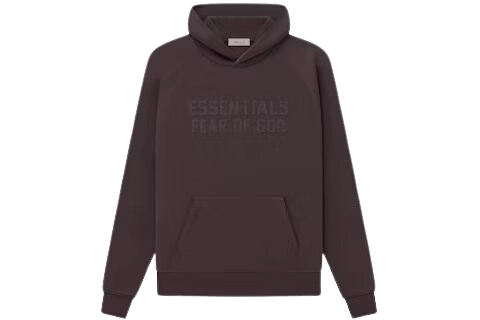 Fear of God Essentials Hoodie Plum
