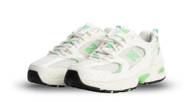 New Balance 530 Sea Salt Lime Leaf - Image 1