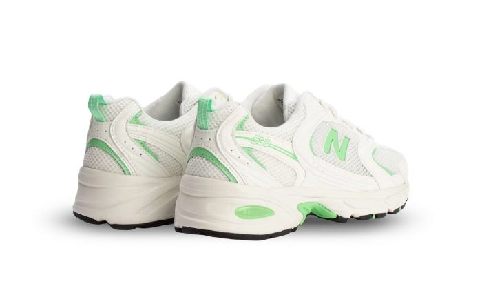 New Balance 530 Sea Salt Lime Leaf - Image 2