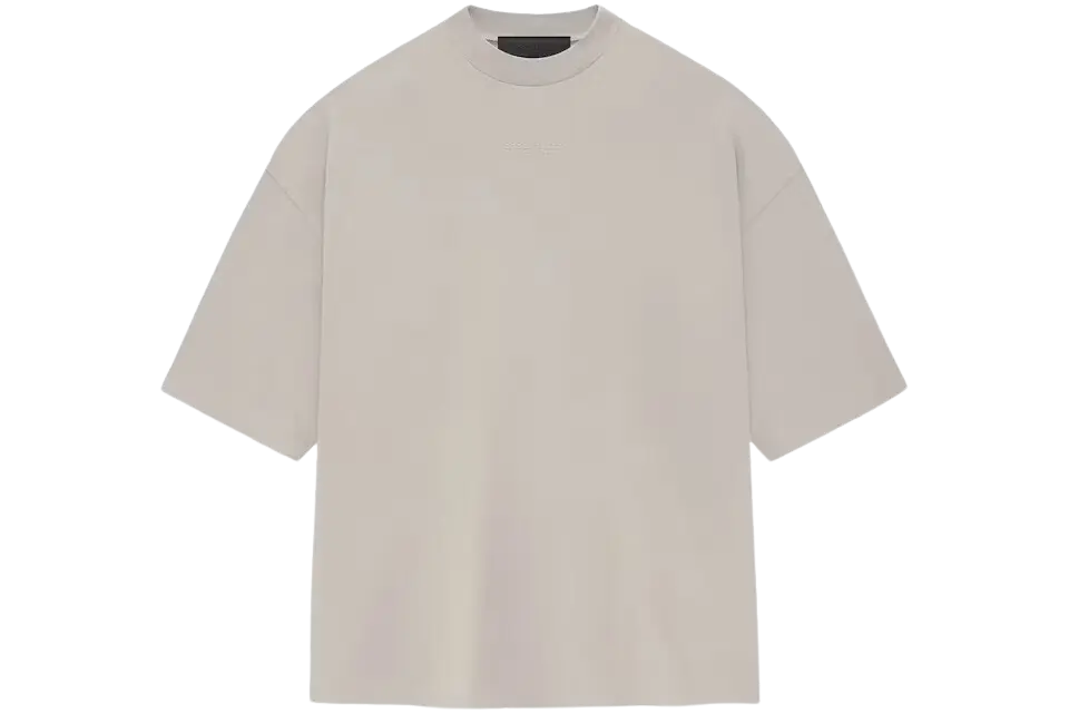 Fear of God Essentials Tee Silver Cloud