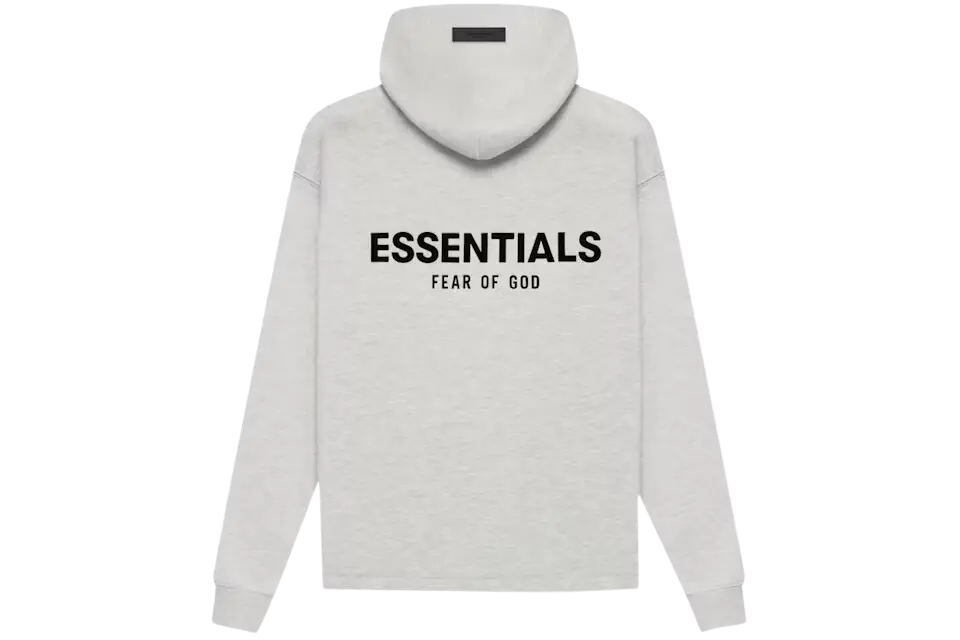 Fear of God Essentials Relaxed Hoodie Light Oatmeal - Image 1