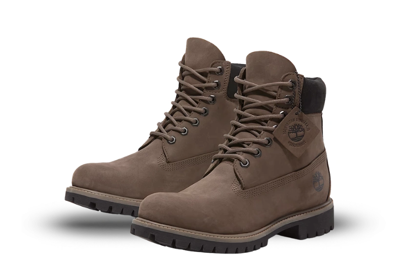 Timberland 6" Premium Waterproof Boot Medium Brown Nubuck - Image 1