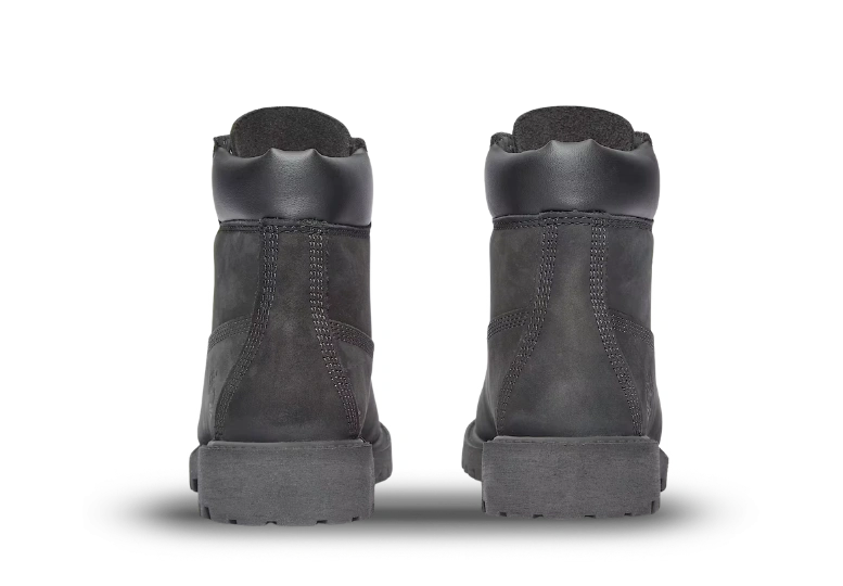 Timberland 6" Premium Boot Black Nubuck (GS) - Image 2