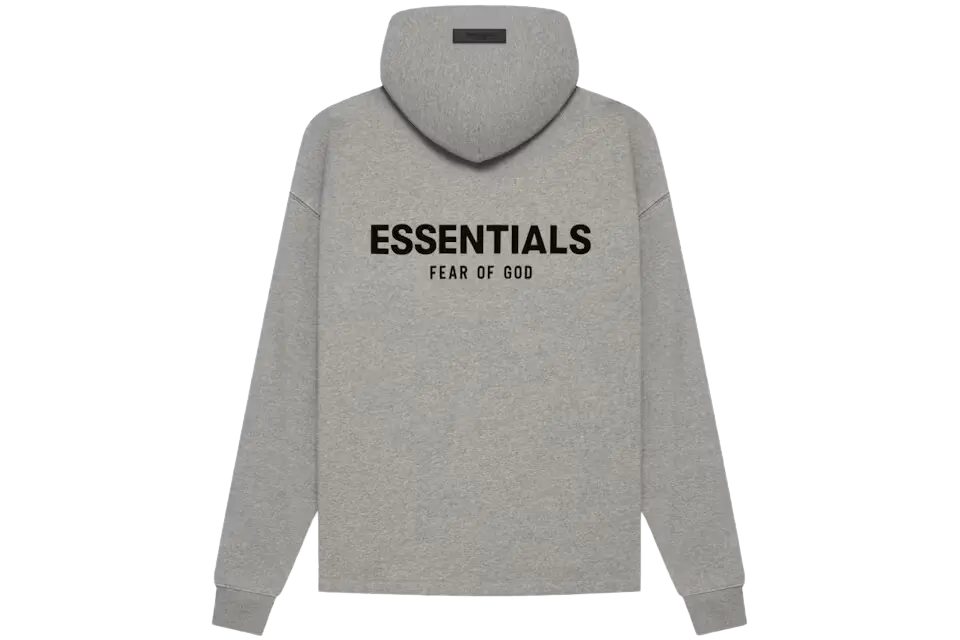Fear of God Essentials Relaxed Hoodie Dark Oatmeal - Image 1