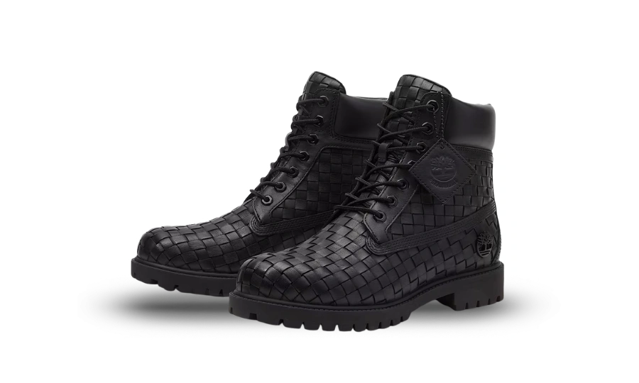Timberland 6" Premium Boot Woven Black - Image 1