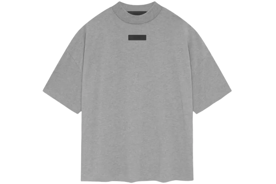 Fear of God Essentials S/S Tee Dark Heather Oatmeal