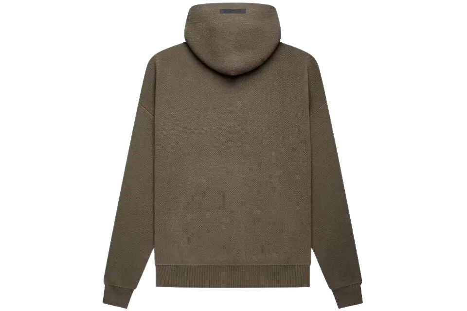 Fear of God Essentials Knit Pullover Hoodie Harvest - Image 1