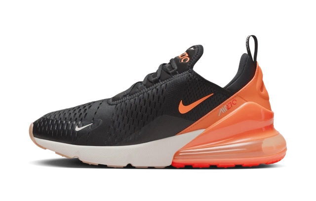 Nike Air Max 270 Black Phantom Total Orange