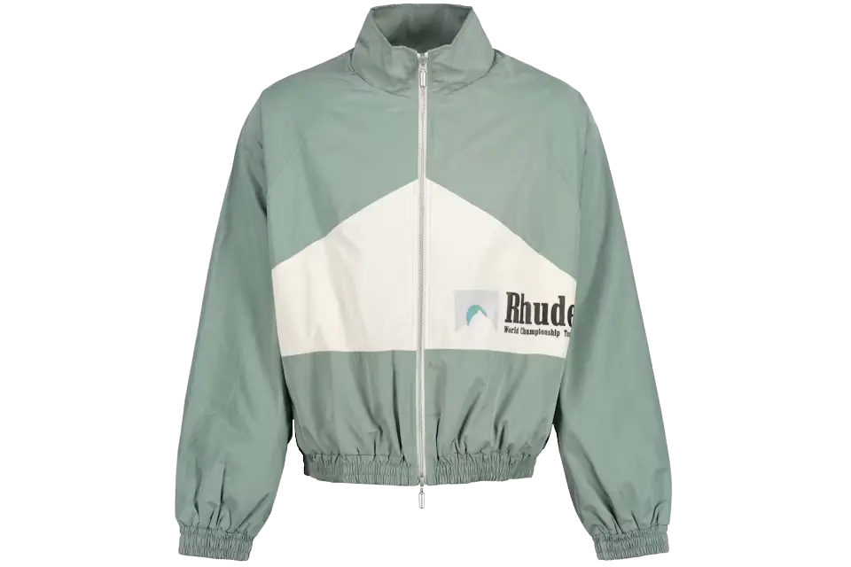 Rhude Senna Flight Jacket Ivory