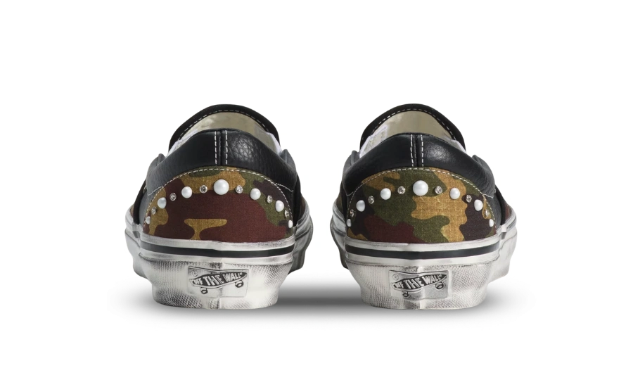 Vans LX Classic Slip-On 98 Pearlized Pack Camo Black - Image 1