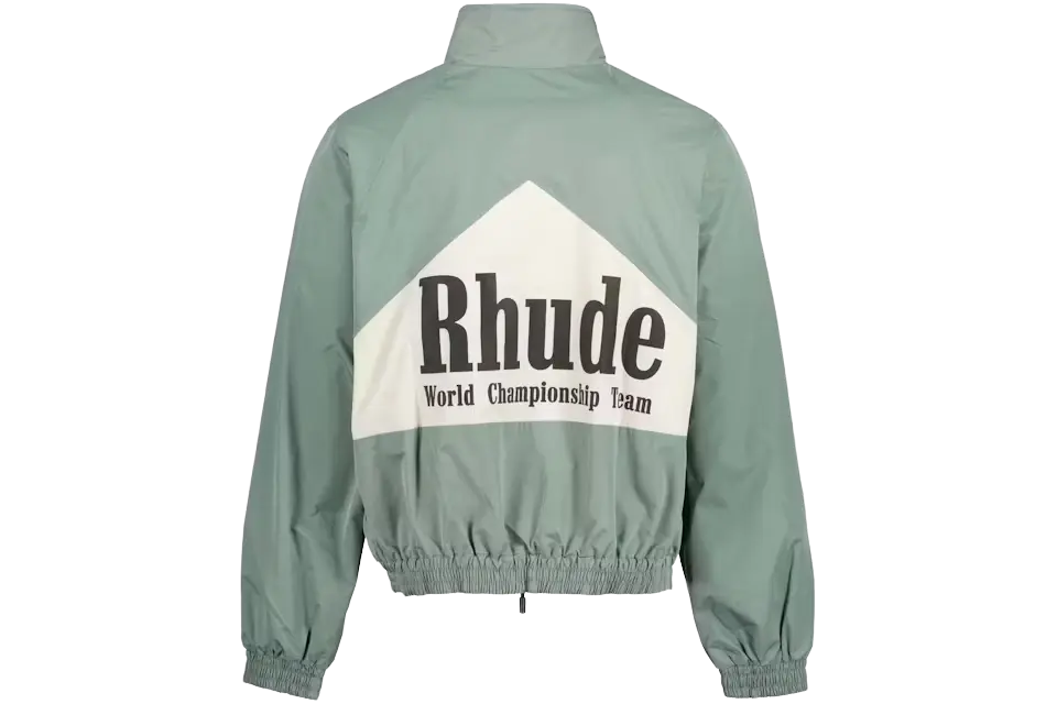 Rhude Senna Flight Jacket Ivory - Image 1