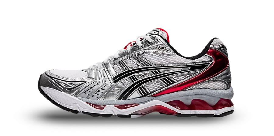ASICS Gel-Kayano 14 White Classic Red