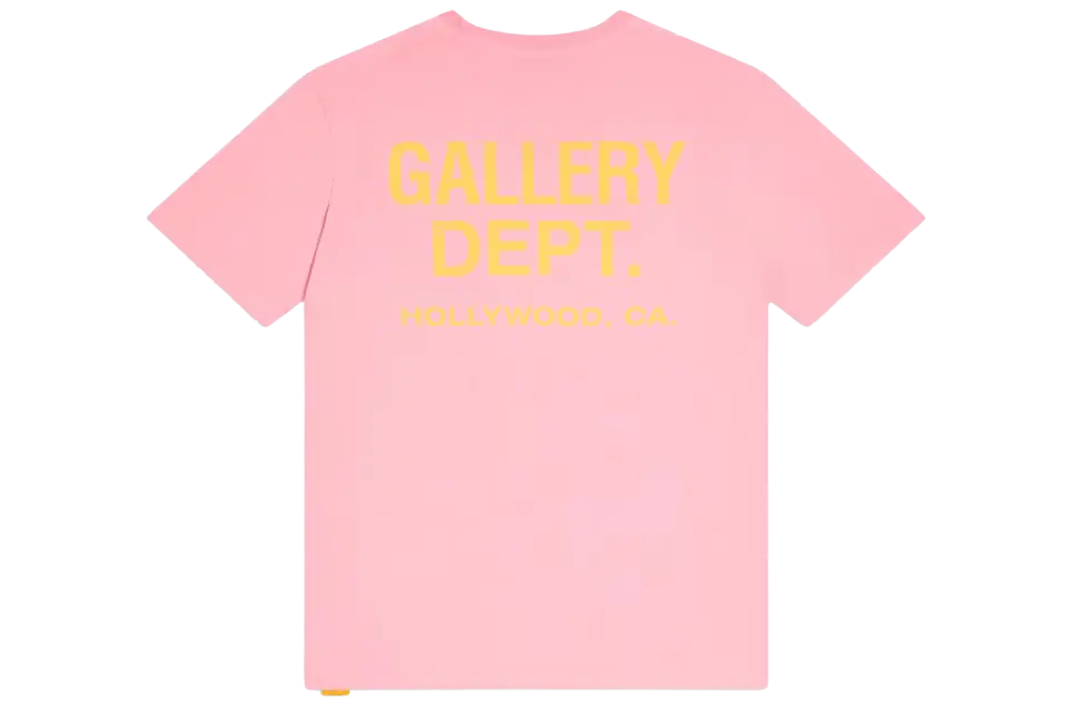 Gallery Dept. Souvenir Tee Candy Pink - Image 1