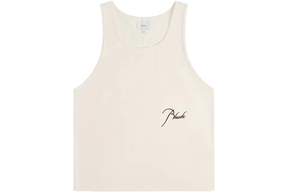 Rhude Tank Top Vintage White