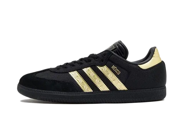 adidas Samba OG Mexico Black Gold Metallic