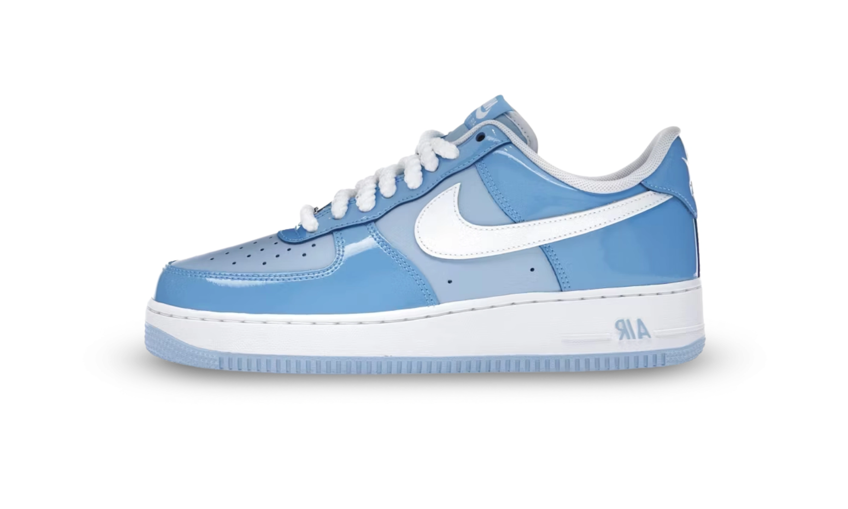 Nike Air Force 1 Low '07 LV8 Phychic Blue White Patent