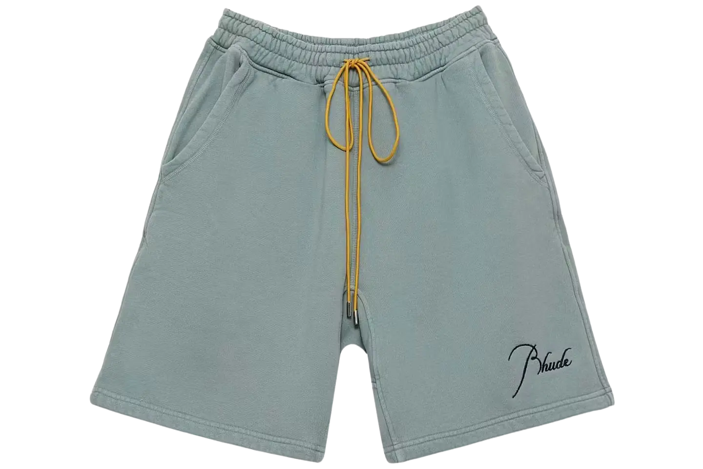 Rhude Logo Sweatshorts Sage