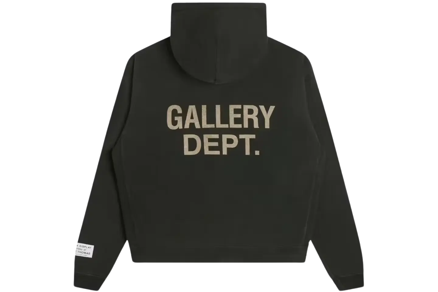 Gallery Dept. 90's Logo Hoodie Vintage Black - Image 1
