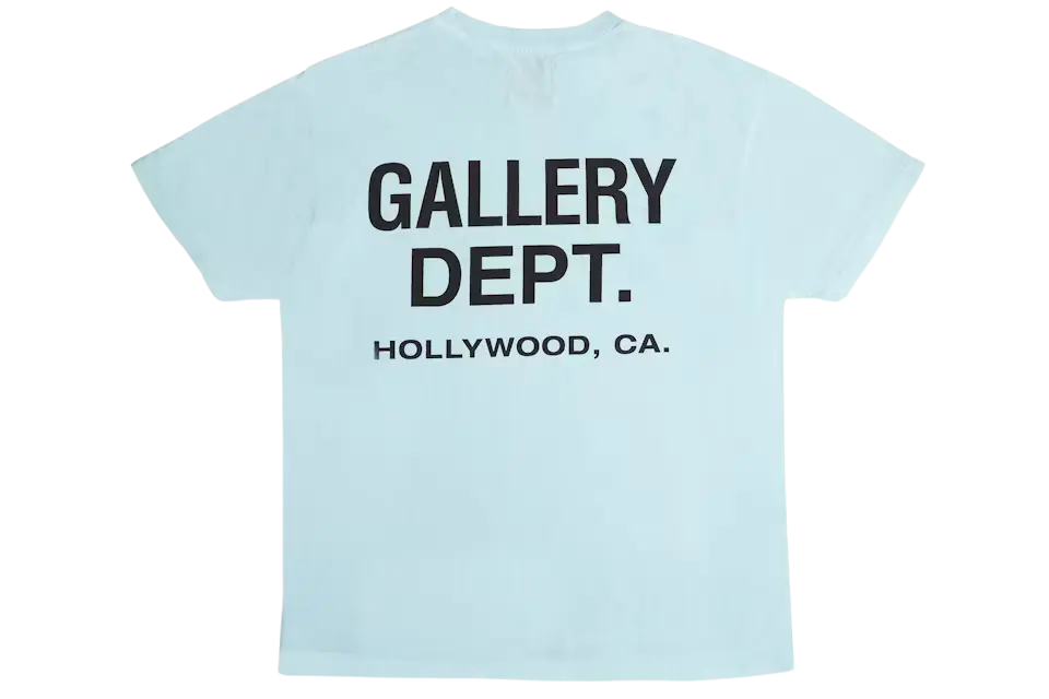 Gallery Dept. Souvenir T-shirt Baby Blue - Image 1