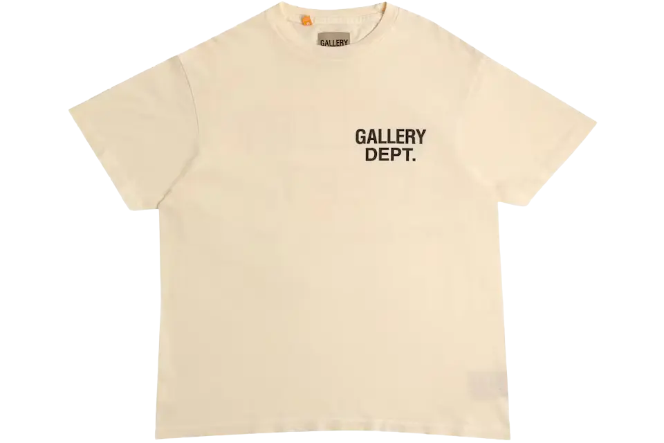 Gallery Dept. Souvenir T-Shirt Cream/Orange