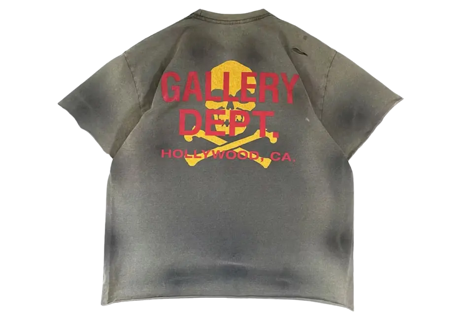 Gallery Dept. Zip Tee Vintage Black - Image 1